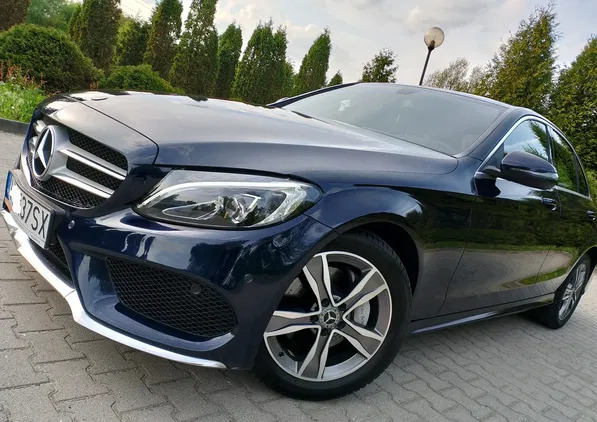 mercedes benz Mercedes-Benz Klasa C cena 112900 przebieg: 121000, rok produkcji 2018 z Myszków